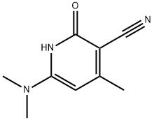 3-Pyridinecarbonitrile, 6-(dimethylamino)-1,2-dihydro-4-methyl-2-oxo-