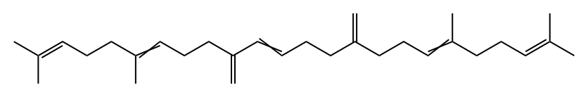 2,6,11,18,22-Tetracosapentaene, 2,6,19,23-tetramethyl-10,15-bis(methylene)-