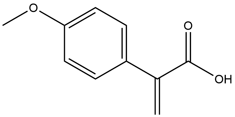 Benzeneacetic acid, 4-methoxy-α-methylene-