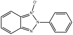 2H-Benzotriazole, 2-phenyl-, 1-oxide 结构式