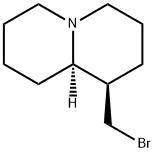 2H-Quinolizine, 1-(bromomethyl)octahydro-, (1R,9aR)- Struktur