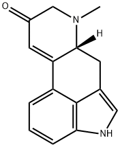 Ergolin-8-one, 9,10-didehydro-6-methyl- Structure