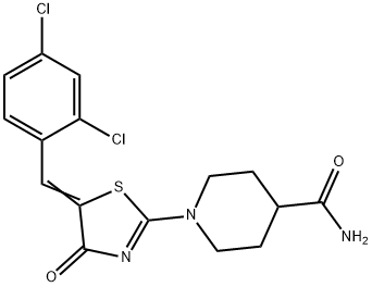 化合物 4-PIPERIDINECARBOXAMIDE 结构式