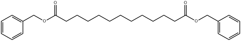 Tridecanedioic acid, 1,13-bis(phenylmethyl) ester Struktur