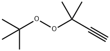 Peroxide, 1,1-dimethylethyl 1,1-dimethyl-2-propyn-1-yl 化学構造式