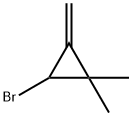 Cyclopropane, 2-bromo-1,1-dimethyl-3-methylene- Structure