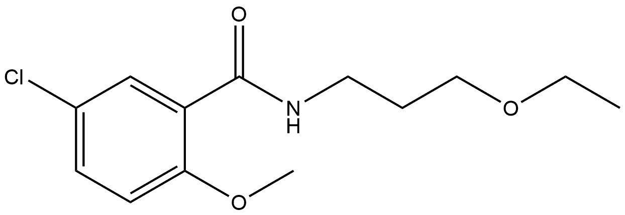 5-Chloro-N-(3-ethoxypropyl)-2-methoxybenzamide|5-Chloro-N-(3-ethoxypropyl)-2-methoxybenzamide