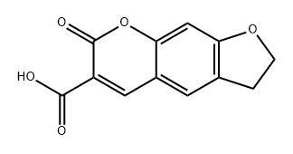 7H-Furo[3,2-g][1]benzopyran-6-carboxylic acid, 2,3-dihydro-7-oxo-