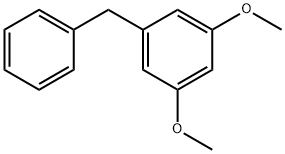 Benzene, 1,3-dimethoxy-5-(phenylmethyl)- Structure