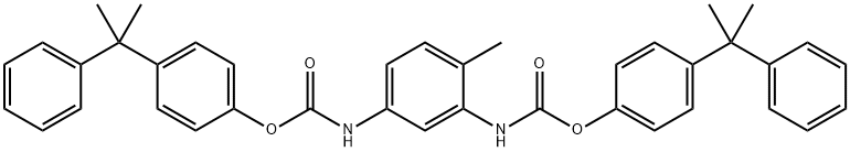 Carbamic acid, (4-methyl-1,3-phenylene)bis-, bis[4-(1-methyl-1-phenylethyl)phenyl] ester (9CI)