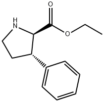 D-Proline, 3-phenyl-, ethyl ester, (3S)-