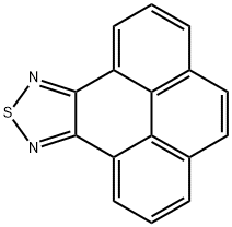 ピレノ[4,5-c][1,2,5]チアジアゾール 化学構造式