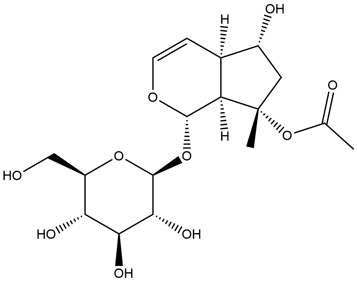 筋骨草苷, 52916-96-8, 结构式