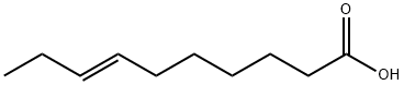 7-Decenoic acid, (E)- (9CI) Struktur
