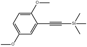 Benzene, 1,4-dimethoxy-2-[2-(trimethylsilyl)ethynyl]-