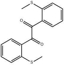 Ethanedione, bis[2-(methylthio)phenyl]- (9CI) Structure