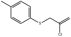 Benzene, 1-[(2-chloro-2-propen-1-yl)thio]-4-methyl-