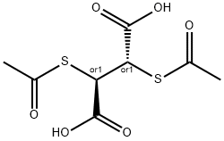 Butanedioic acid, 2,3-bis(acetylthio)-, (2R,3S)-rel-