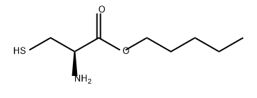 L-Cysteine pentyl ester Structure