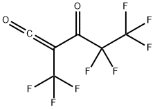 1-Pentene-1,3-dione, 4,4,5,5,5-pentafluoro-2-(trifluoromethyl)- Structure