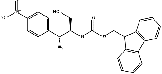 Carbamic acid, N-[(1R,2R)-2-hydroxy-1-(hydroxymethyl)-2-(4-nitrophenyl)ethyl]-, 9H-fluoren-9-ylmethyl ester|