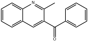 (2-Methylquinolin-3-yl)(phenyl)methanone Struktur