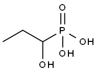 Phosphonic acid, P-(1-hydroxypropyl)- Structure