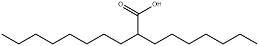 2-heptyl-decanoic acid Struktur