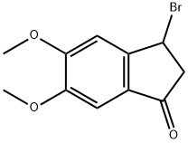 1H-Inden-1-one, 3-bromo-2,3-dihydro-5,6-dimethoxy-