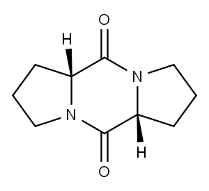L-脯氨酸合环杂质(单一构型),53990-71-9,结构式