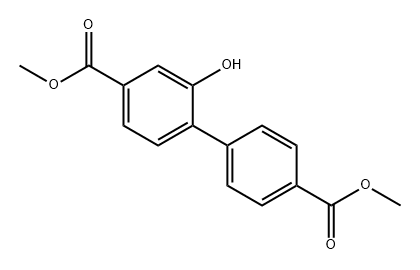 [1,1'-Biphenyl]-4,4'-dicarboxylic acid, 2-hydroxy-, 4,4'-dimethyl ester