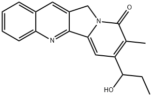 Indolizino[1,2-b]quinolin-9(11H)-one, 7-(1-hydroxypropyl)-8-methyl-|喜树碱还原开环杂质