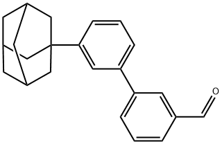 [1,1'-Biphenyl]-3-carboxaldehyde, 3'-tricyclo[3.3.1.13,7]dec-1-yl- Structure