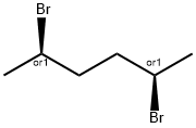 2,5-dibromohexane, (R*,R**)-(- Structure