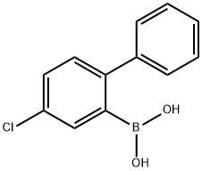 Boronic acid, B-(4-chloro[1,1'-biphenyl]-2-yl)- Structure