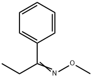 1-Propanone, 1-phenyl-, O-methyloxime Structure