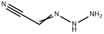 Acetonitrile, hydrazinoimino- (9CI) Structure