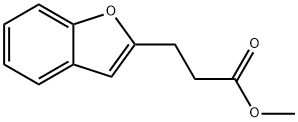 2-Benzofuranpropanoic acid, methyl ester Struktur