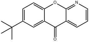 5H-[1]Benzopyrano[2,3-b]pyridin-5-one, 7-(1,1-dimethylethyl)-,54629-28-6,结构式