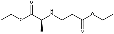 (S)-2-(2-Ethoxycarbonyl-ethylamino)-propionic acid ethyl ester 结构式