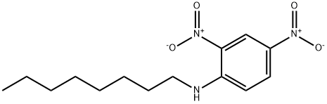 Benzenamine, 2,4-dinitro-N-octyl- 结构式