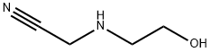 Acetonitrile, 2-[(2-hydroxyethyl)amino]- Structure