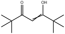 4-Hepten-3-one, 5-hydroxy-2,2,6,6-tetramethyl- Struktur