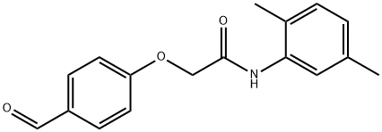 N-(2,5-Dimethylphenyl)-2-(4-formylphenoxy)acetamide|