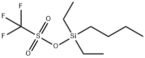 丁基二乙基硅烷基 三氟甲磺酸盐 结构式