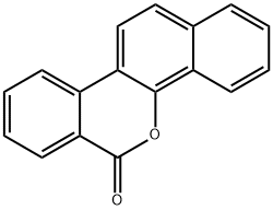 6H-Benzo[d]naphtho[1,2-b]pyran-6-one 结构式
