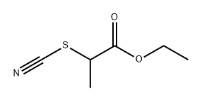 Propanoic acid, 2-thiocyanato-, ethyl ester