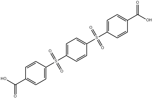 4,4-[1,4-亚苯基双(磺酰基)]双-苯甲酸,55709-46-1,结构式