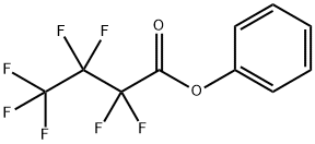 Butanoic acid, 2,2,3,3,4,4,4-heptafluoro-, phenyl ester Structure