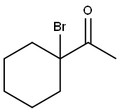 Ethanone, 1-(1-bromocyclohexyl)- Structure